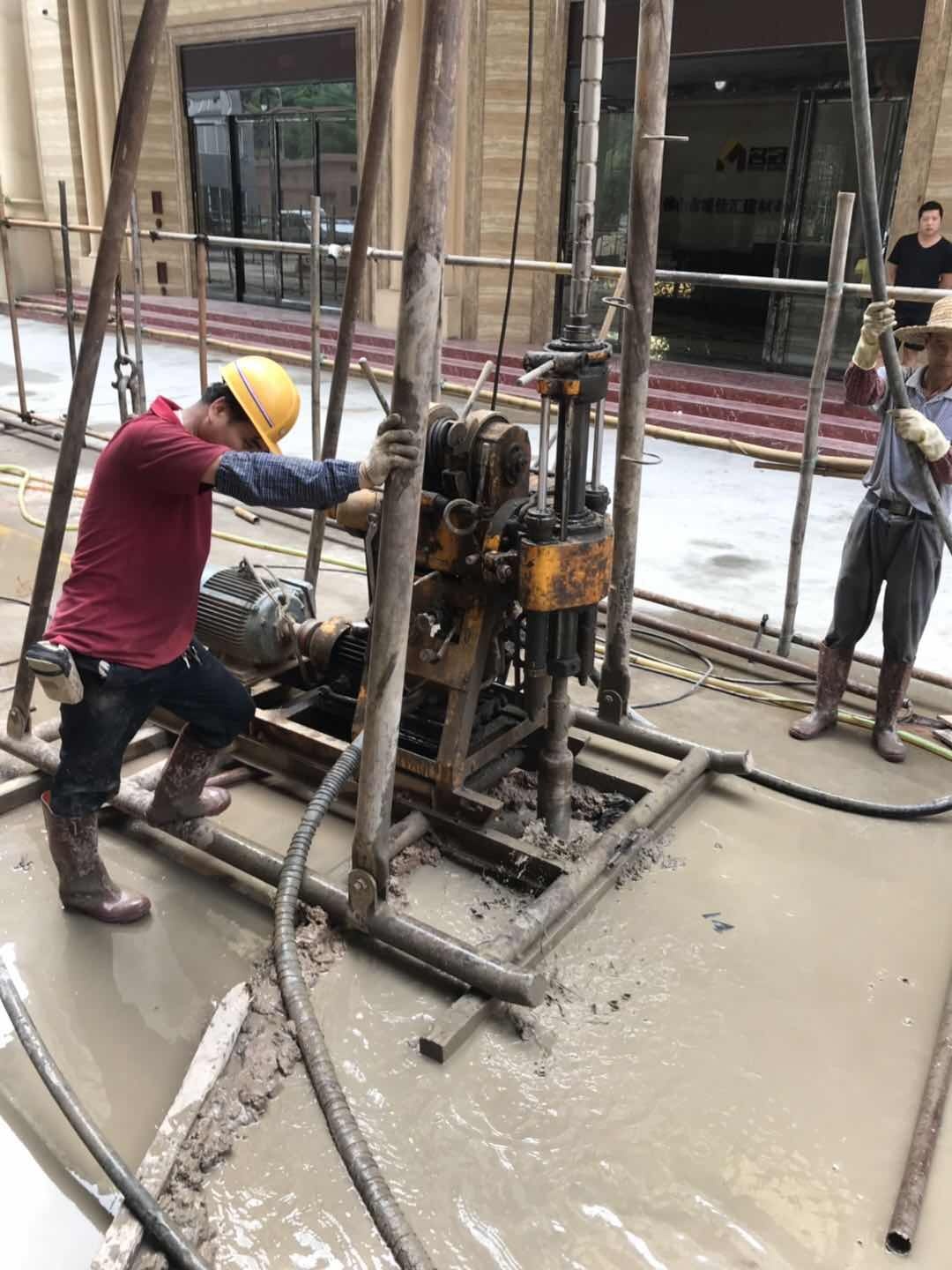 蓬溪开发区一公寓地基注浆加固
